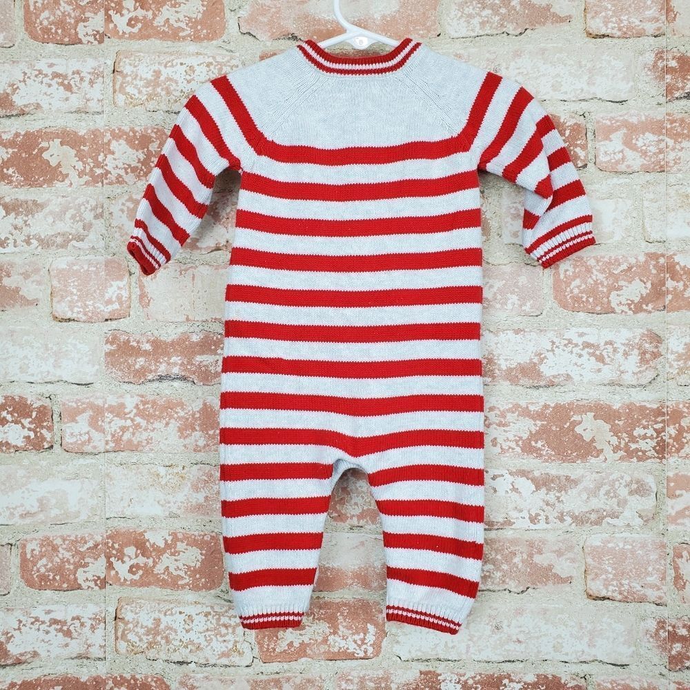 Cat & Jack Sweater Bodysuit 0-3 Months - Picture 2 of 4